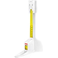 ADE MZ10017 Cinta métricas de pared- Medidor de altura portátil- Altimetro con metro de metal longitud 220 cm